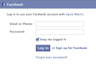 In sign to facebook me Automatically Log