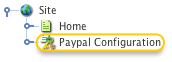 The Paypal Configuration